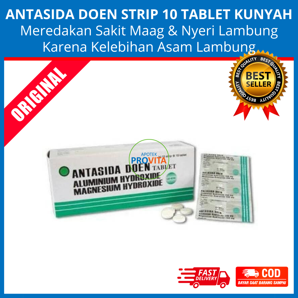 Jual Antasida Doen Box Obat Sakit Maag Nyeri Lambung Nyeri Ulu