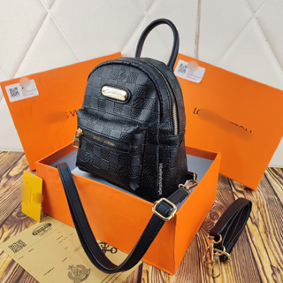 Bag Ransel LV W3000(SALE)* Bahan : Kulit Sintetis Kualitas : Semi