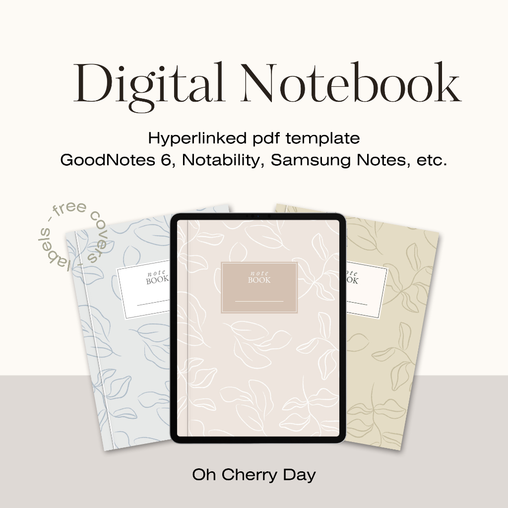 Jual Digital Notebook, Student Notebook, Study Notebook, Buku Catatan ...