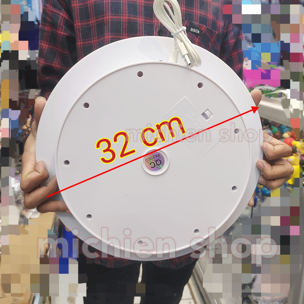 Jual display putar 32 cm Alas Putar Rotating Display Fotografi Stand ...