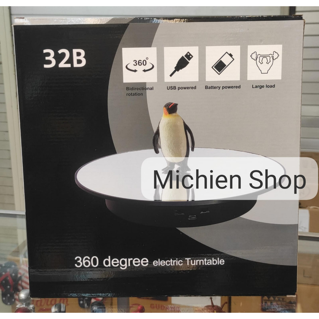Jual display putar 32 cm Alas Putar Rotating Display Fotografi Stand ...