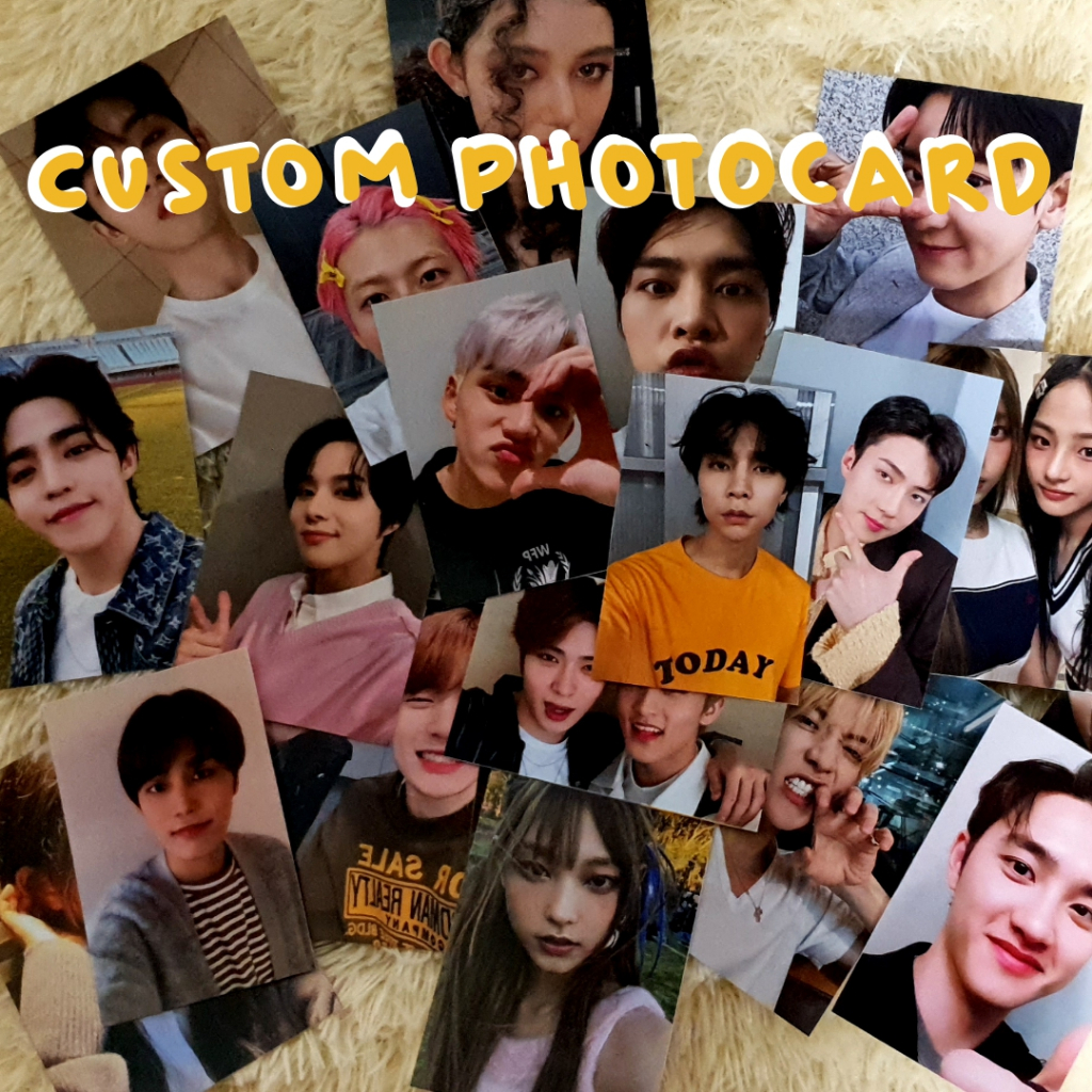 Jual [COD] [Baca Deskripsi] CETAK PHOTOCARD / CUSTOM PHOTOCARD ...