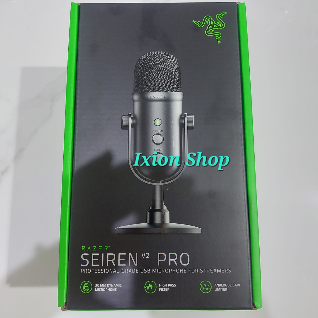 Jual Razer Seiren V2 Pro Professional-grade USB Microphone for ...