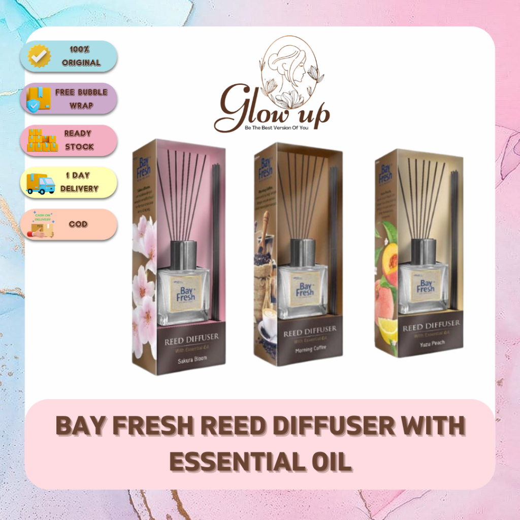 Jual Bayfresh Reed Diffuser Regular Vanilla / Sakura / Lavender / Mint