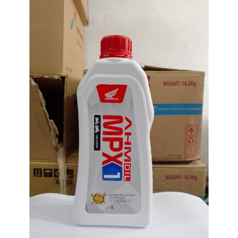 Jual Oli MPX 1 1 Liter untuk motor honda | Shopee Indonesia