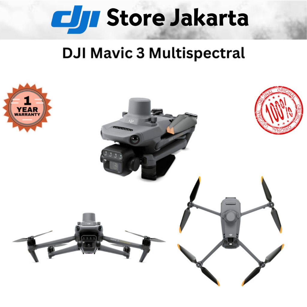 Jual DJI Mavic 3 Multispectral Drone Mapping Pemetaan Hutan Pertanian ...