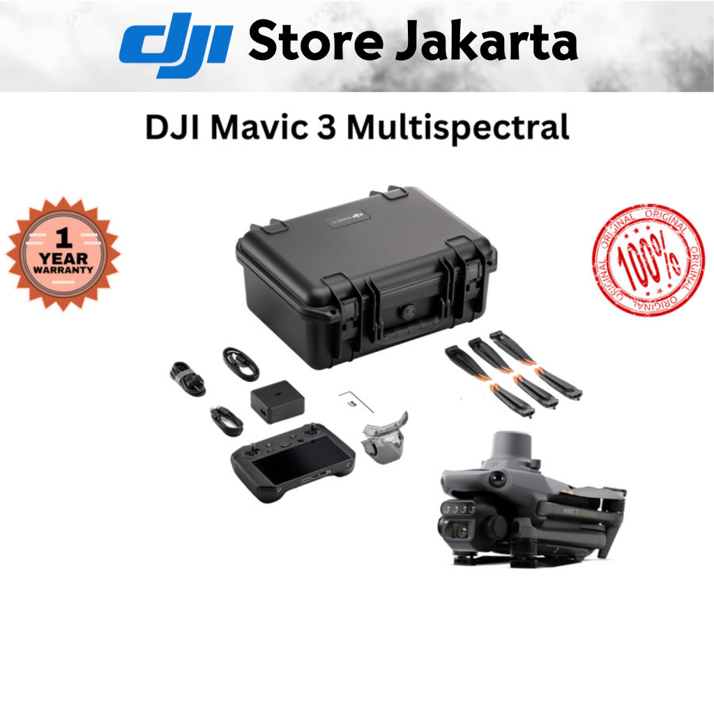 Jual DJI Mavic 3 Multispectral Drone Mapping Pemetaan Hutan Pertanian ...