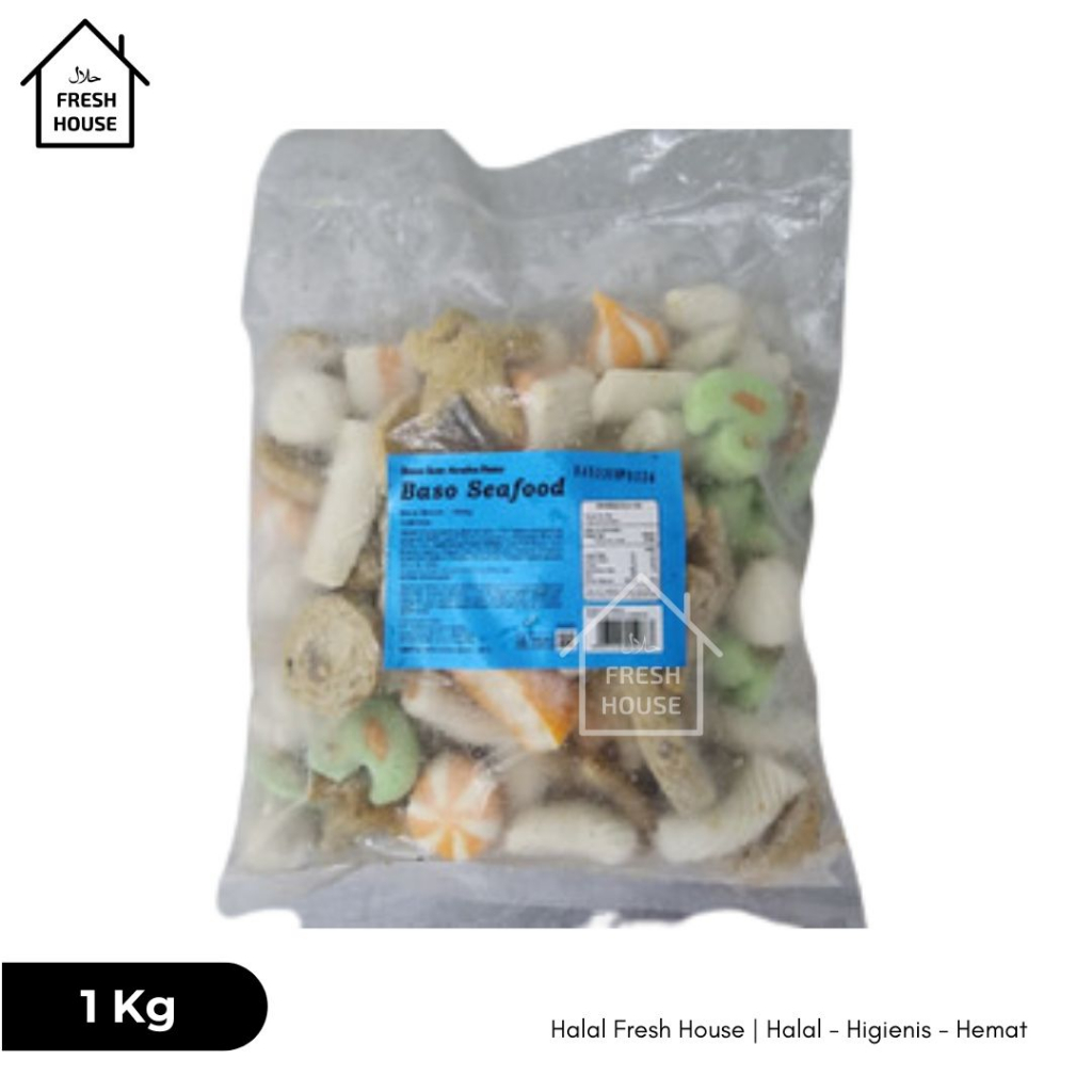 Jual Aneka Bakso Seafood Mix 1 Kg Shopee Indonesia