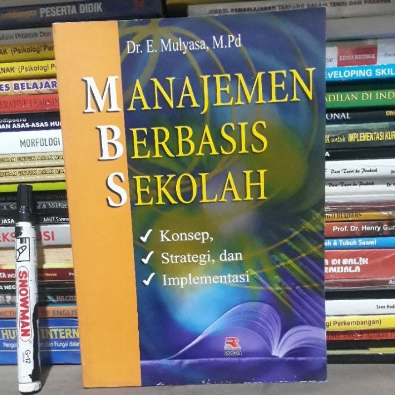 Jual MANAJEMEN BERBASIS SEKOLAH ( Konsep ,Strategi Dan Implementasi ...