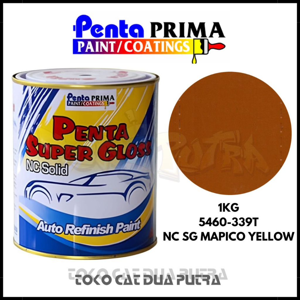 Jual Penta Super Gloss 1Kg 5460-339T NC SG Mapico Yellow | Shopee Indonesia
