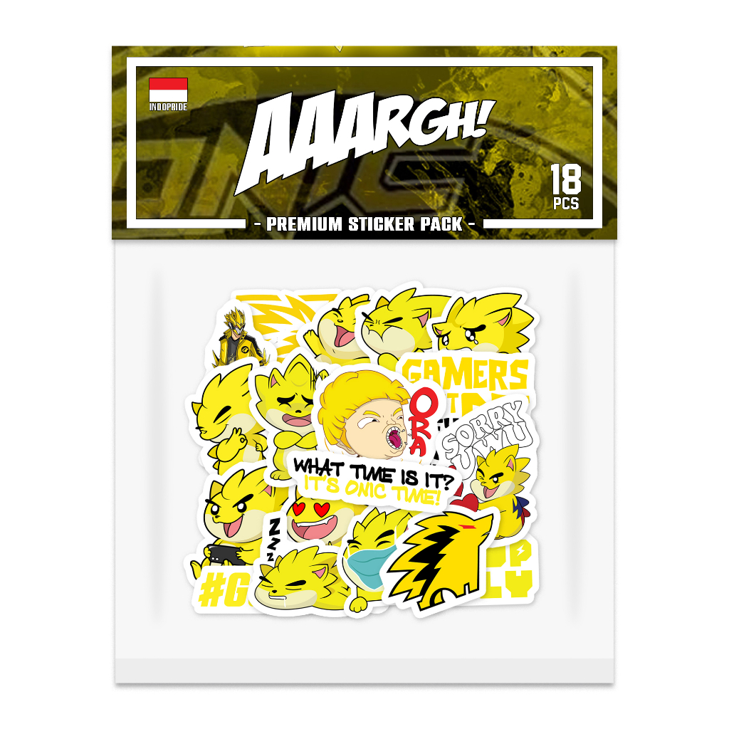 Jual ONIC ESPORTS Sticker Pack vol. 3 (Ultimate Version) | Shopee Indonesia
