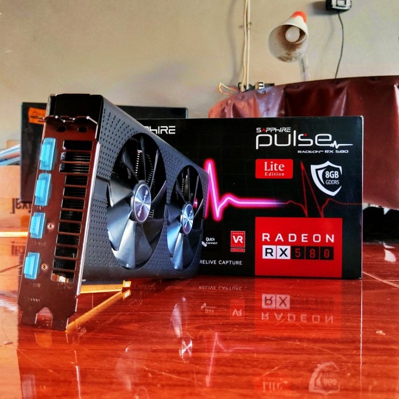 中古 Sapphire Pulse Radeon RX 580 動作確認済 中古】SAPPHIRE PULSE RADEON RX 580 8G GDDR5 OC V2(11265-05