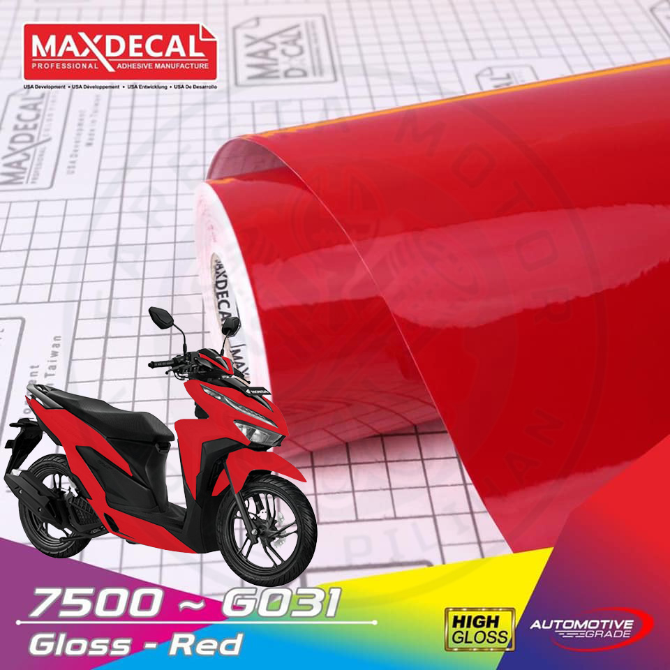 Jual Sticker Stiker Skotlet Wrapping Vinyl Maxdecal Max Decal 7500 G031