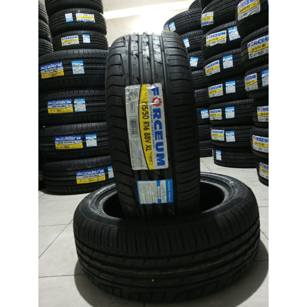 Jual BAN MOBIL STANDAR YARIS RING 16 TYPE FORCEUM OCTA UKURAN 195 50 ...