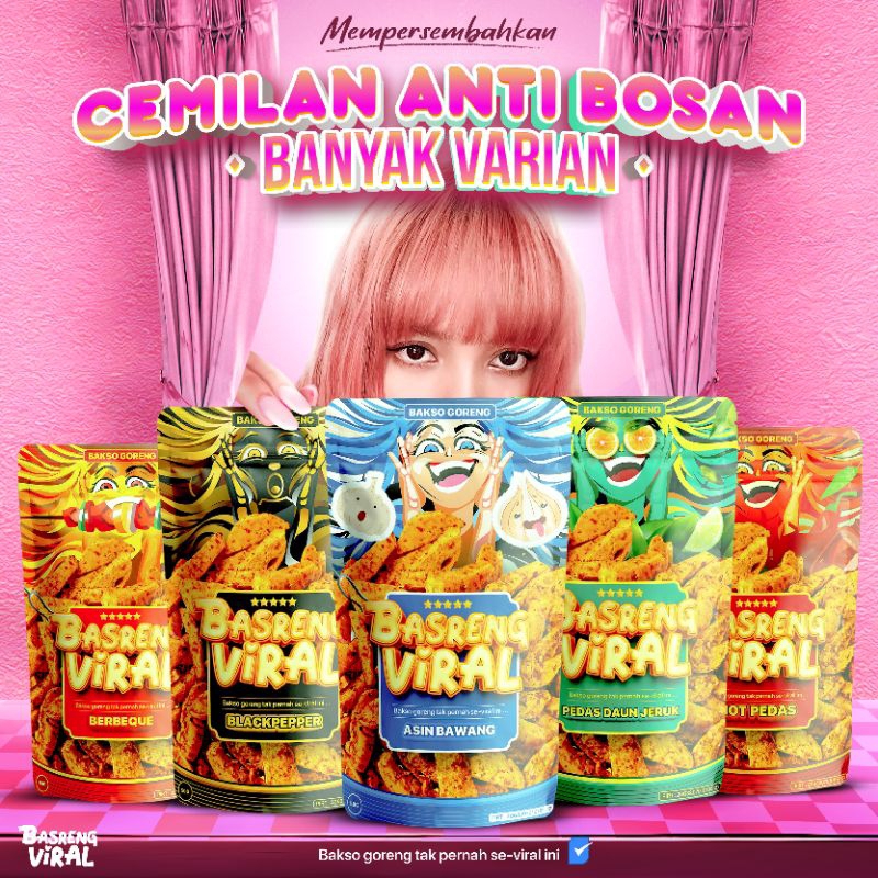 Jual Basreng Viral Original Basreng Viral Basreng Pedas Shopee