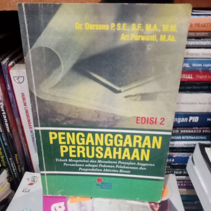 Jual Buku Penganggaran Perusahaan Edisi 2 Mira Wacana | Shopee Indonesia