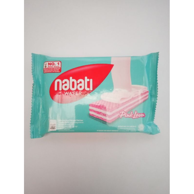 Jual wafer nabati rasa pink lava | Shopee Indonesia