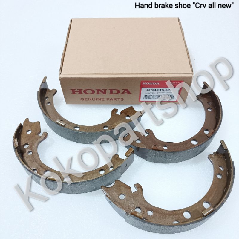 Jual Hand Brake Shoe Kampas Rem Tangan All New Crv Gen Shopee