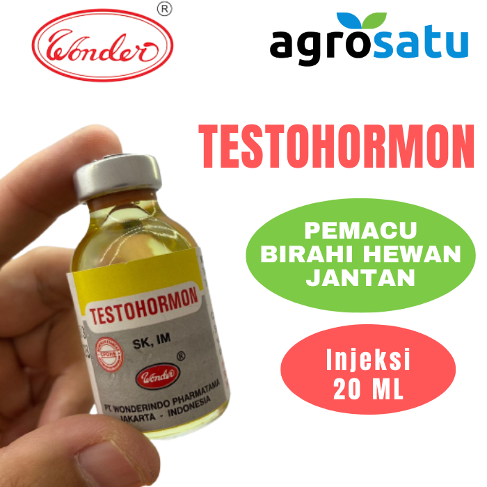 Jual Testohormon 20 Ml Injeksi Wonder Obat Hormon Pemacu Penggertak ...