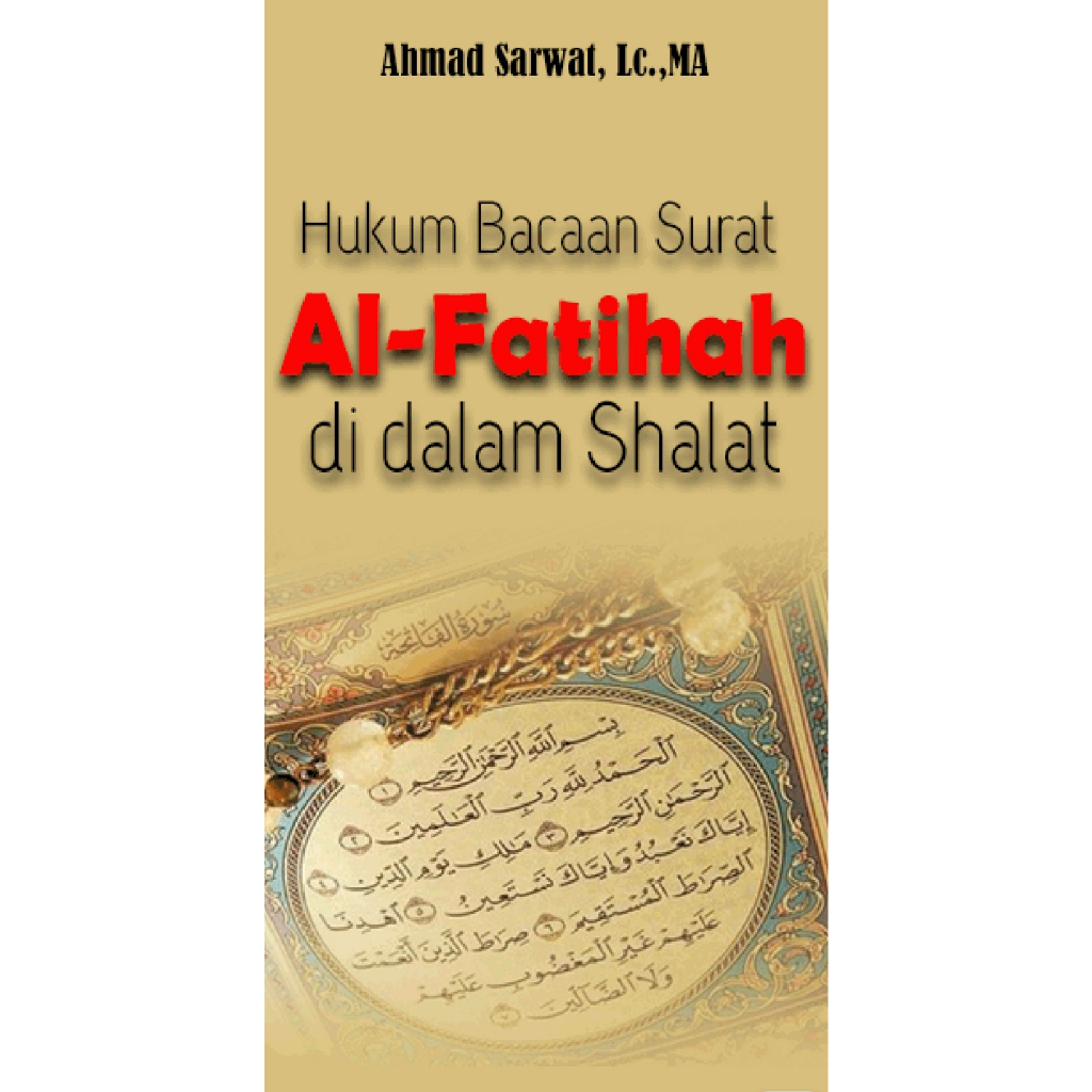 Jual Hukum Bacaan Surat Al Fatihah Di Dalam Shalat Shopee Indonesia