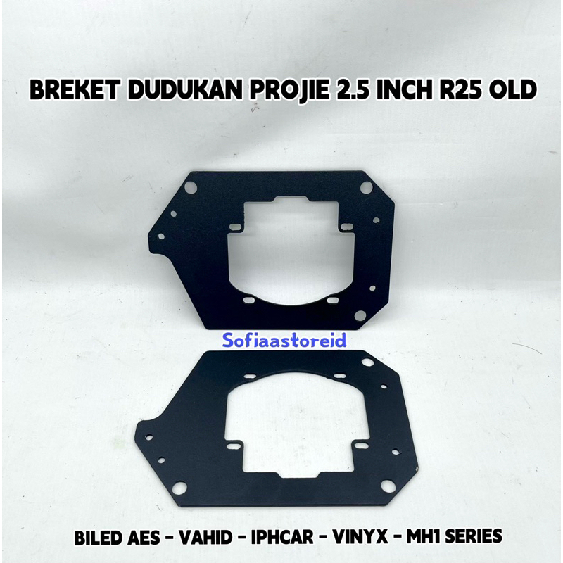 Jual Breket Dudukan Lampu Projie Biled Yamaha R25 Old 2.5 Inch MH1 ...