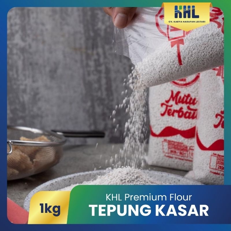 Jual 1 Kg Tepung Tapioka Kasar Tepung Kasar Tepung Shihlin Tepung