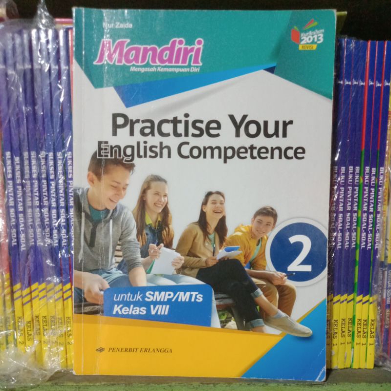 Jual Mandiri Bahasa Inggris 2 Untuk Smp Mts Kelas Viii 8 Kurikulum 2013 Revisi Erlangga Nur 0661