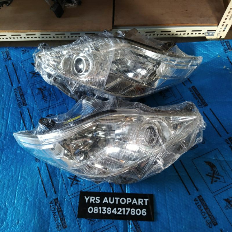 Jual Headlamp Lampu Depan Toyota Alphard Original Shopee Indonesia