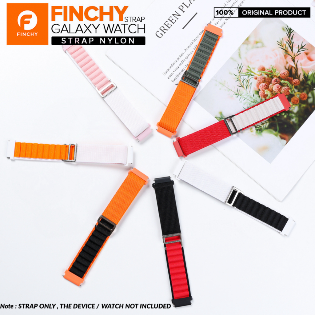 Jual Finchy Nylon Strap Huawei Watch GT 42mm Replacement Wristband ...