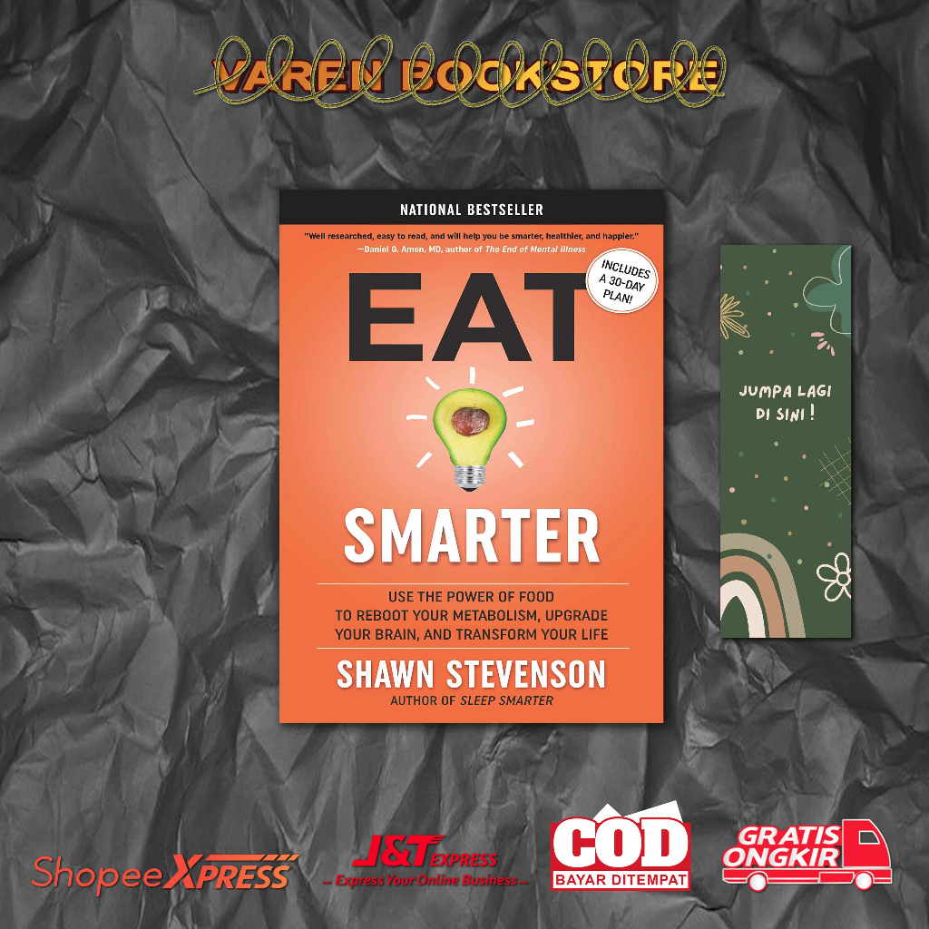 Jual Eat Smarter Use the Power of Food to Reboot by Shawn Stevenson
