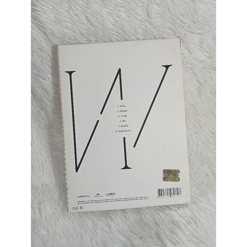 Jual Nam Woohyun First Mini Album Write Unsealed Shopee Indonesia