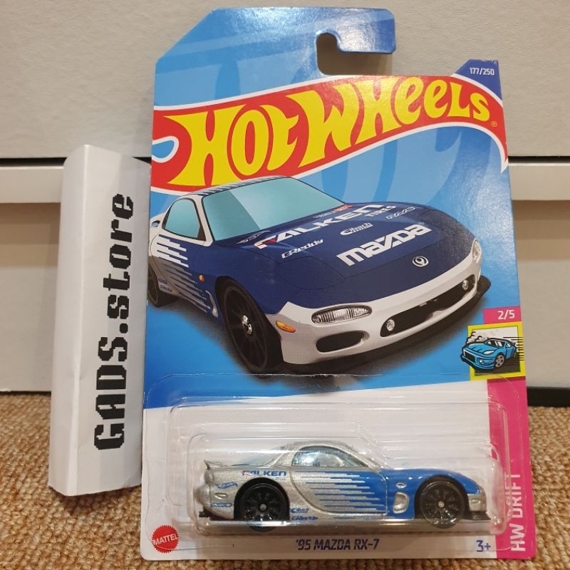 Jual HW Mazda RX7 FD3S Falken Livery Silver | Shopee Indonesia