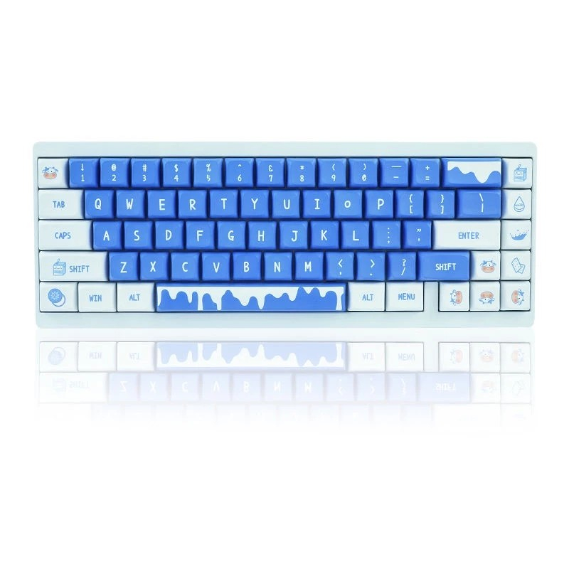 Jual OREO Keycaps cream Pbt XDA profile Mechanical keyboard keycap set ...