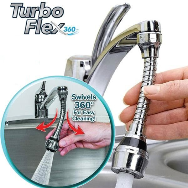 Jual Sambungan Kepala Kran Air Turbo Flex Faucet Sws 360derajat Flexible 2 Mode Spray Keran Sink 7513