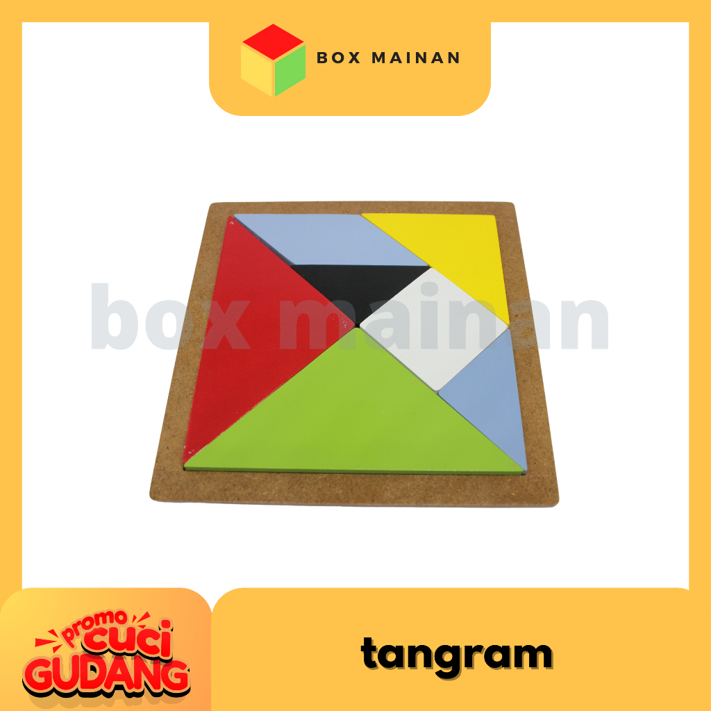 Jual Box Mainan / Mainan Edukasi Tangram / Block Edukasi Shape Wood ...