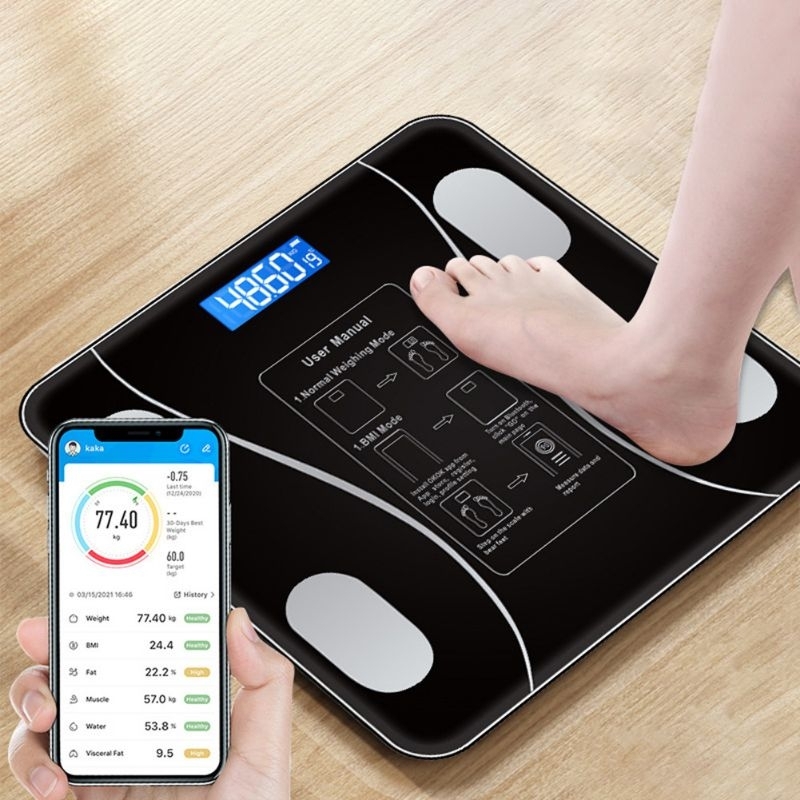 KKmoon SONGYING 180kg Body Fat Scales Intelligent Electronic LCD