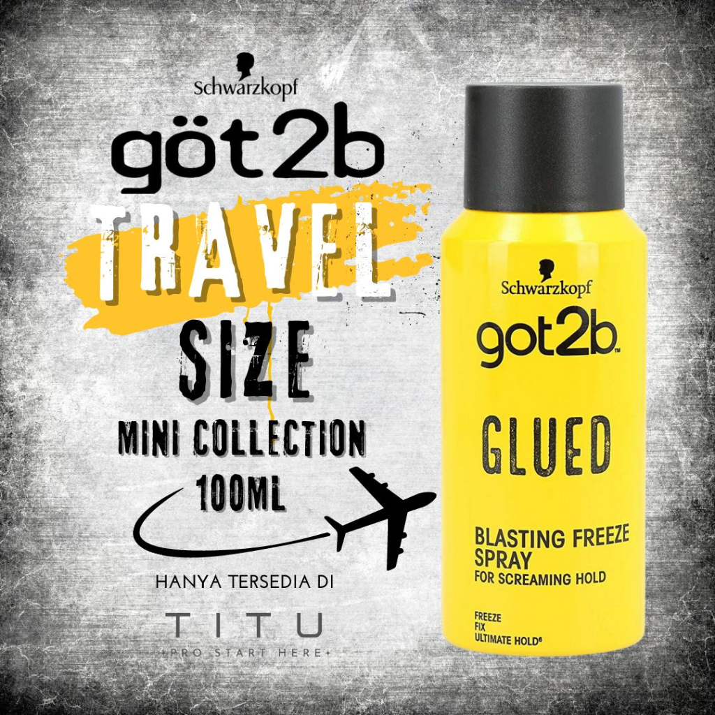 Jual Got2B Hairspray Glued Travel Size 100ml Shopee Indonesia