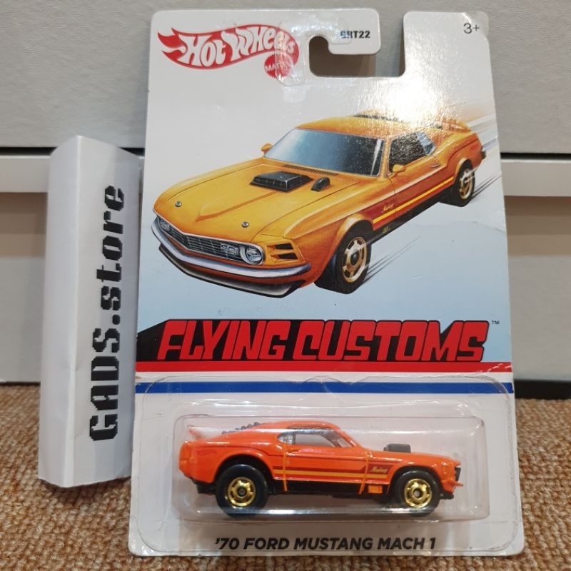 Jual HW Mustang Mach 1 Orange Flying Custom Blister Edition | Shopee ...