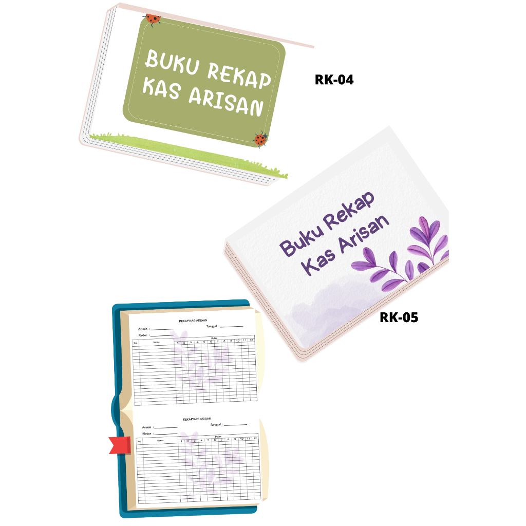 Jual Buku rekap Arisan | Buku rekap kas arisan | arisan | Shopee Indonesia