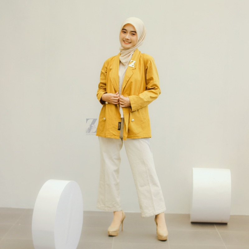Jual Aiza Outer (Kuning/Orange) | Shopee Indonesia