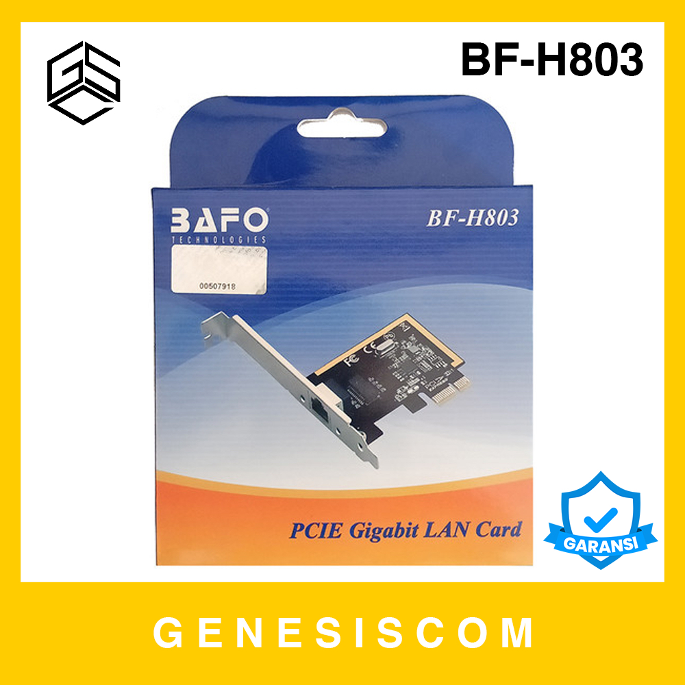 Jual PCI Express LAN Card Gigabit Ethernet BAFO BF-H803 PCIE Wifi ...