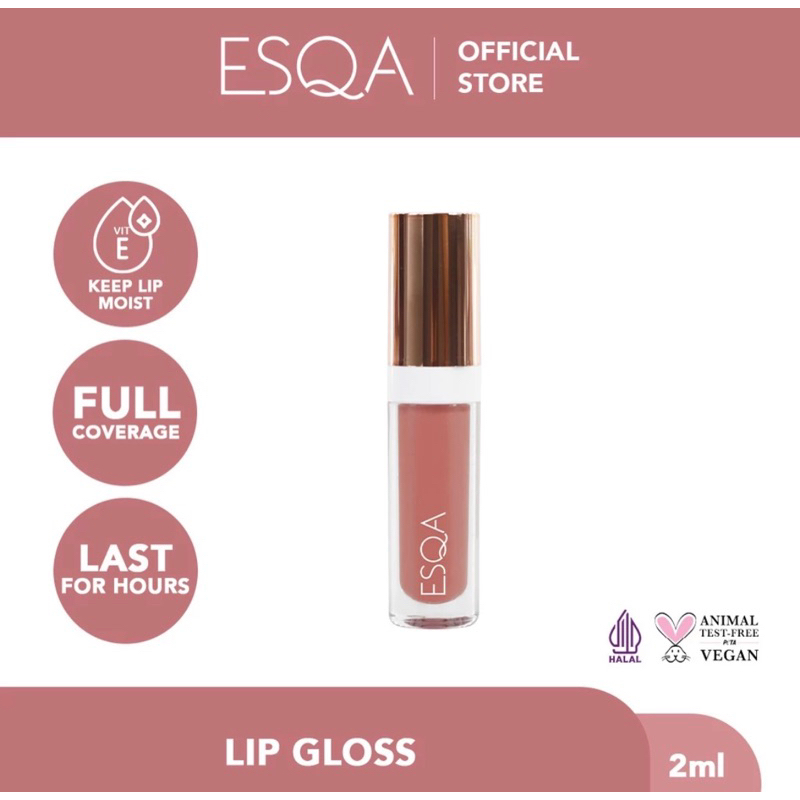 Jual ESQA LIP GLOSS TOKYO LONDON JAKARTA DUBAI SYDNEY waterproof