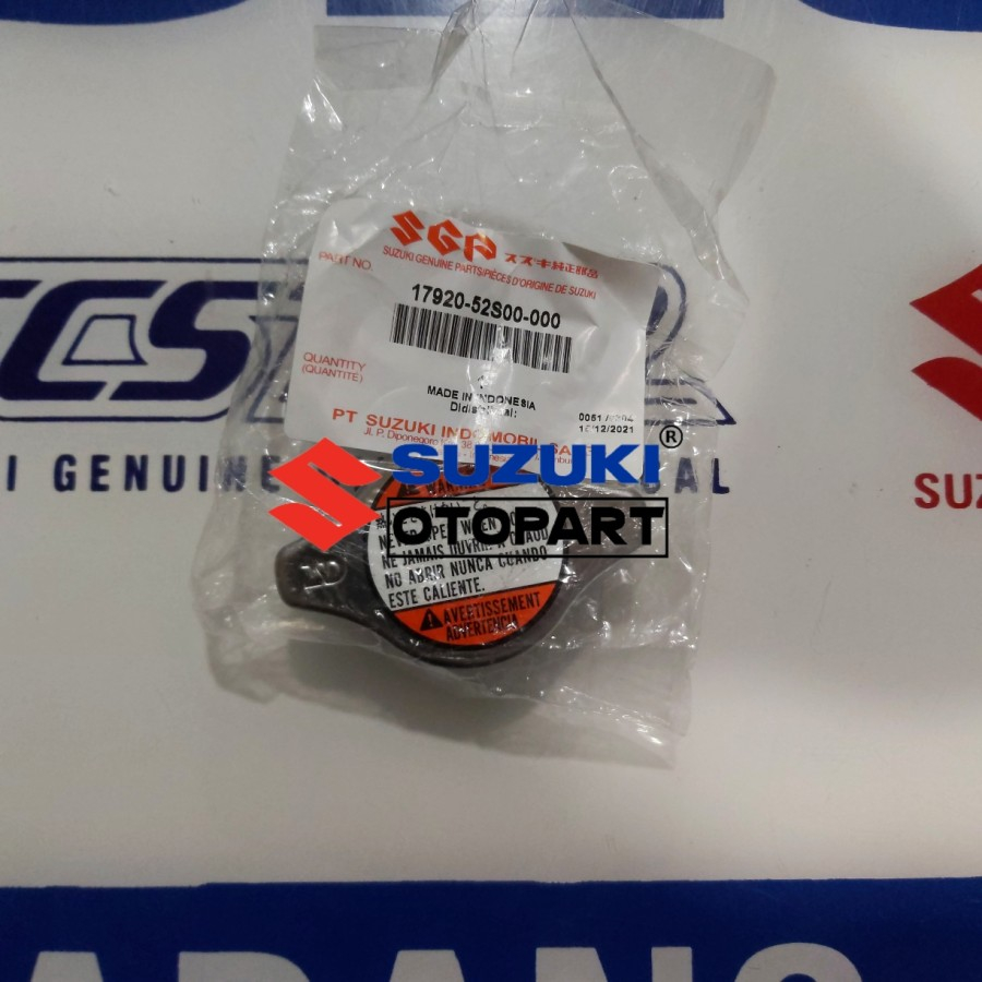 Jual TUTUP RADIATOR AERIO, APV, SWIFT, GRAND VITARA, SX4, ERTIGA ...