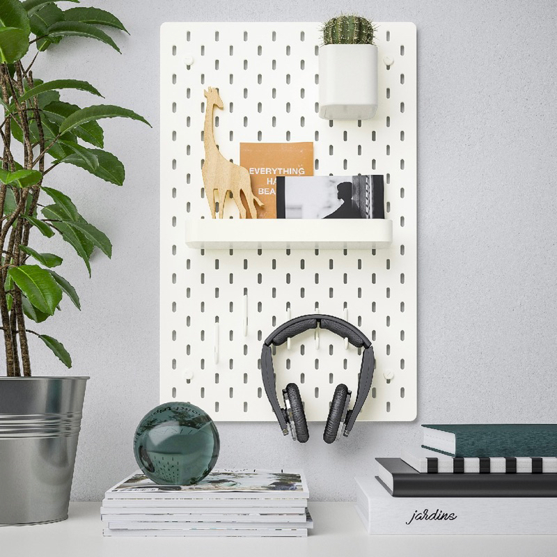 Jual IKEA SKADIS Pegboard Wall Shelf Board Set Shopee Indonesia