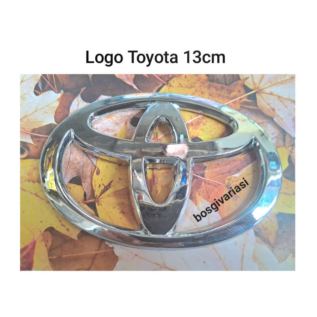 Jual Emblem Logo Belakang Toyota Agya Calya Ukuran Cm Avanza Belakang Logo Toyota