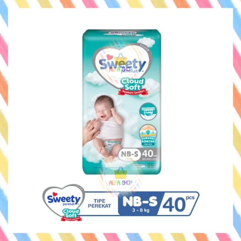 Jual SWEETY SILVER COMFORT TIPE PEREKAT NBS 40 (KEMASAN BARU) Shopee