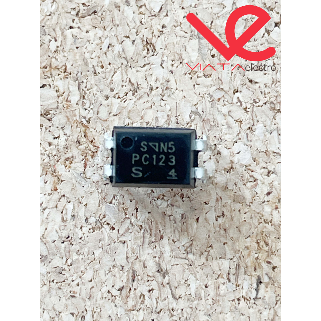 Jual PC123 ASLI ORIGINAL (1 BUAH) OPTOCOUPLER PC 123 ORI CT 123