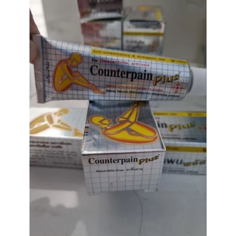 Jual Counterpain plus anti-inflammatory & analgesic gel from thailand ...