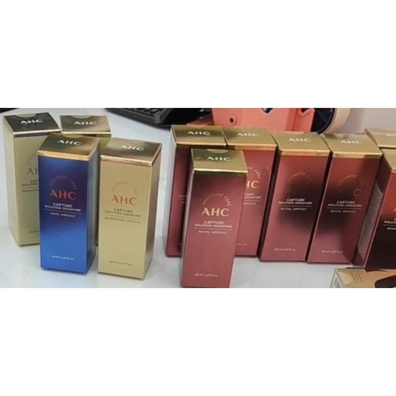 Jual AHC Capture Solution Signature Ampoule 50ml | Shopee Indonesia
