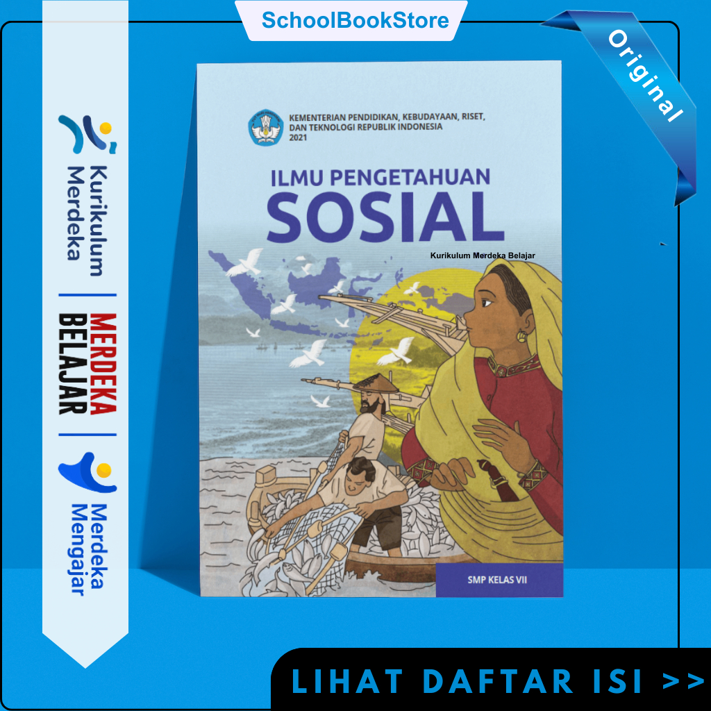 Jual Buku Paket IPS Kelas VII 7 SMP Kurikulum Merdeka Belajar Buku ...